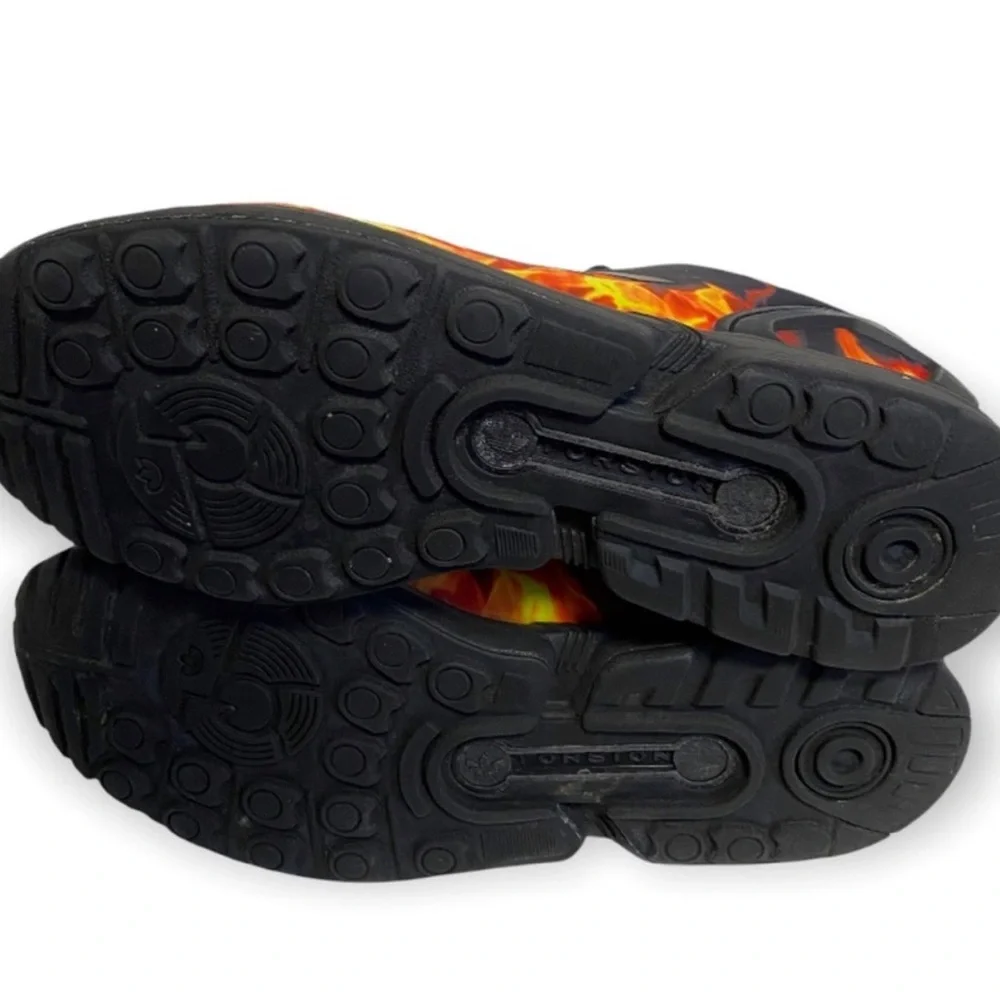 Adidas ZX Flux Torsion RARE Star Wars flames sneakers size 7